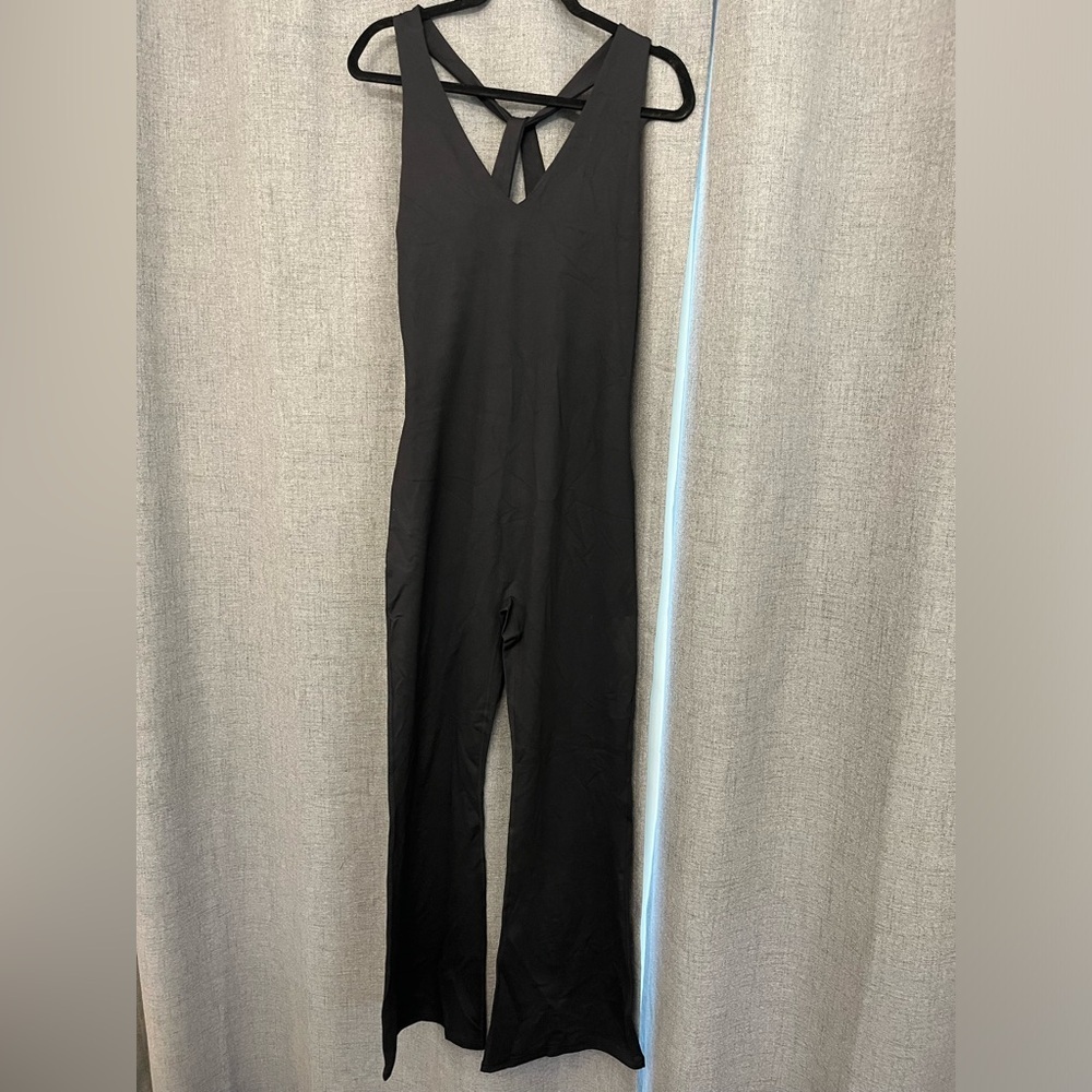 Moyabo Women's Criss Cross Back Sleeveless V Neck Rompers Jumpsuit Size XL - Picture 8 of 10